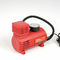 Rote Fahrzeug-Luftkompressoren Mini Air Pump Dc 12v 10ft schnüren für Auto-Fahrrad